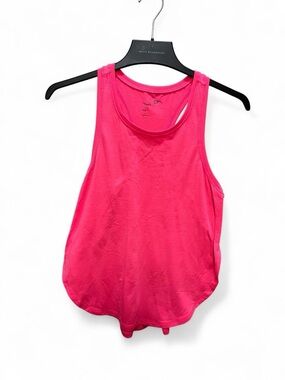 Gap Fit Activewear Athletic Workout Gym Running Pink Tank Top XS EUC